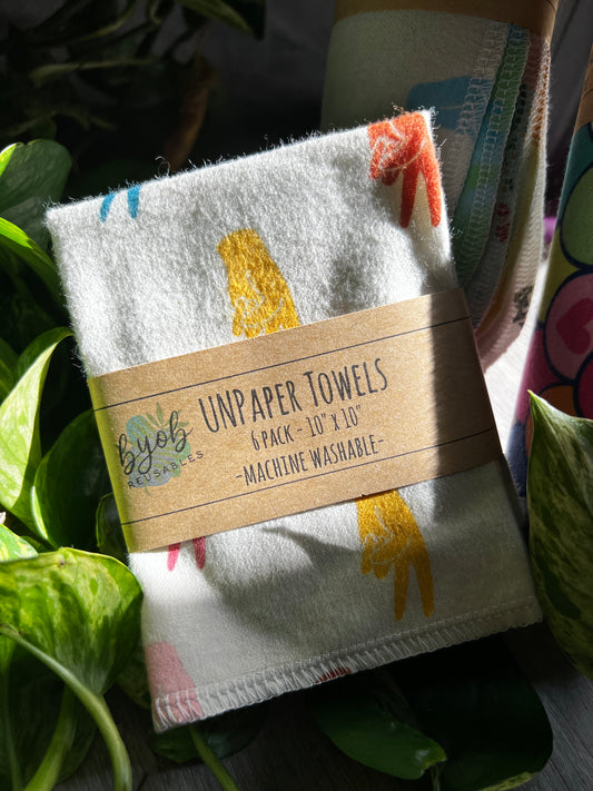 UNPaper Towels: Pride Peace Prints