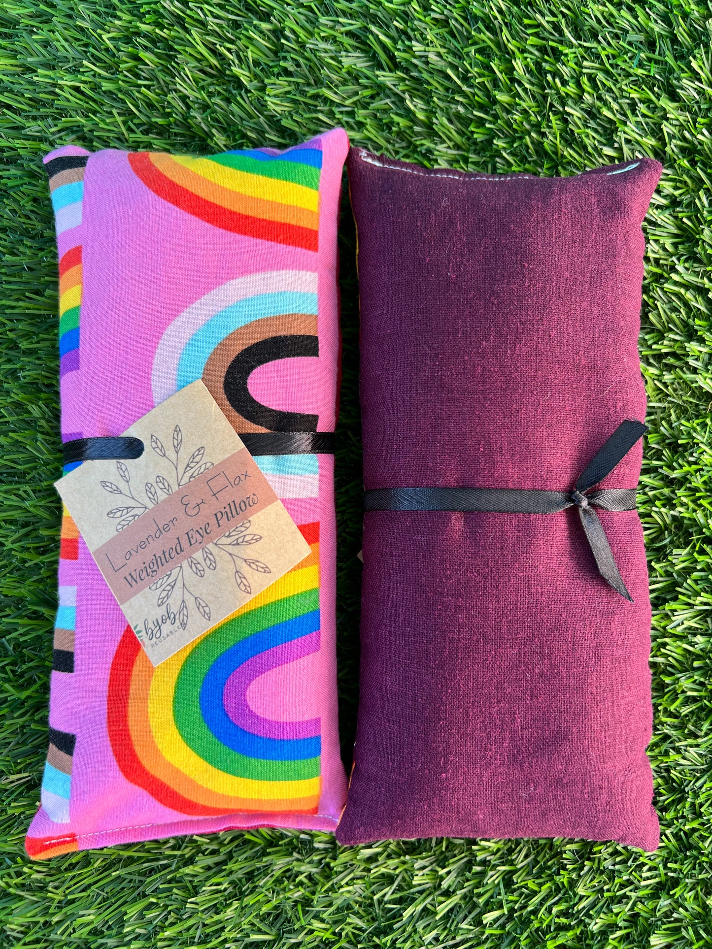 Weighted Eye Pillows: Pride Prints